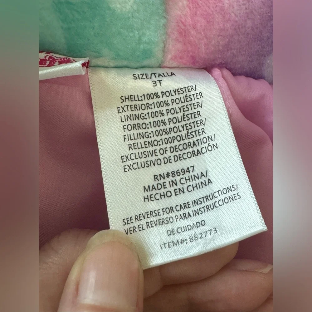 Minnie Mouse Plush Jacket - Picture 6 of 7